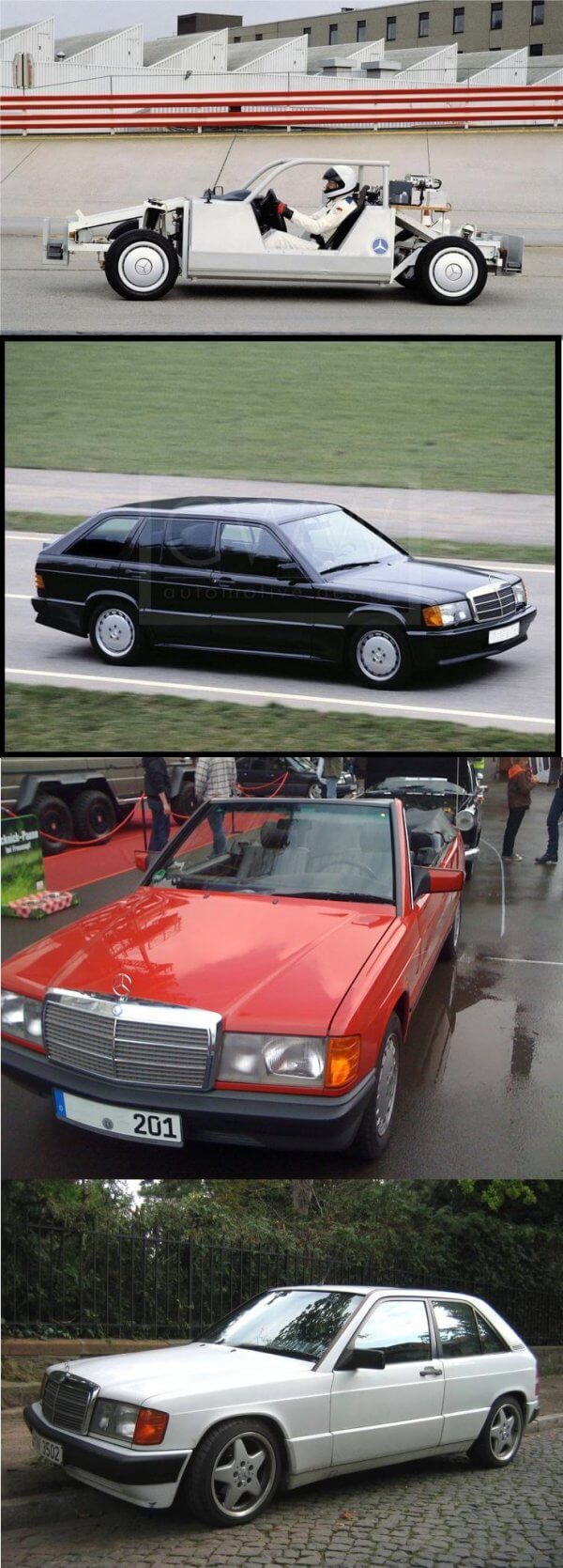 W201 prototypes W201 prototype